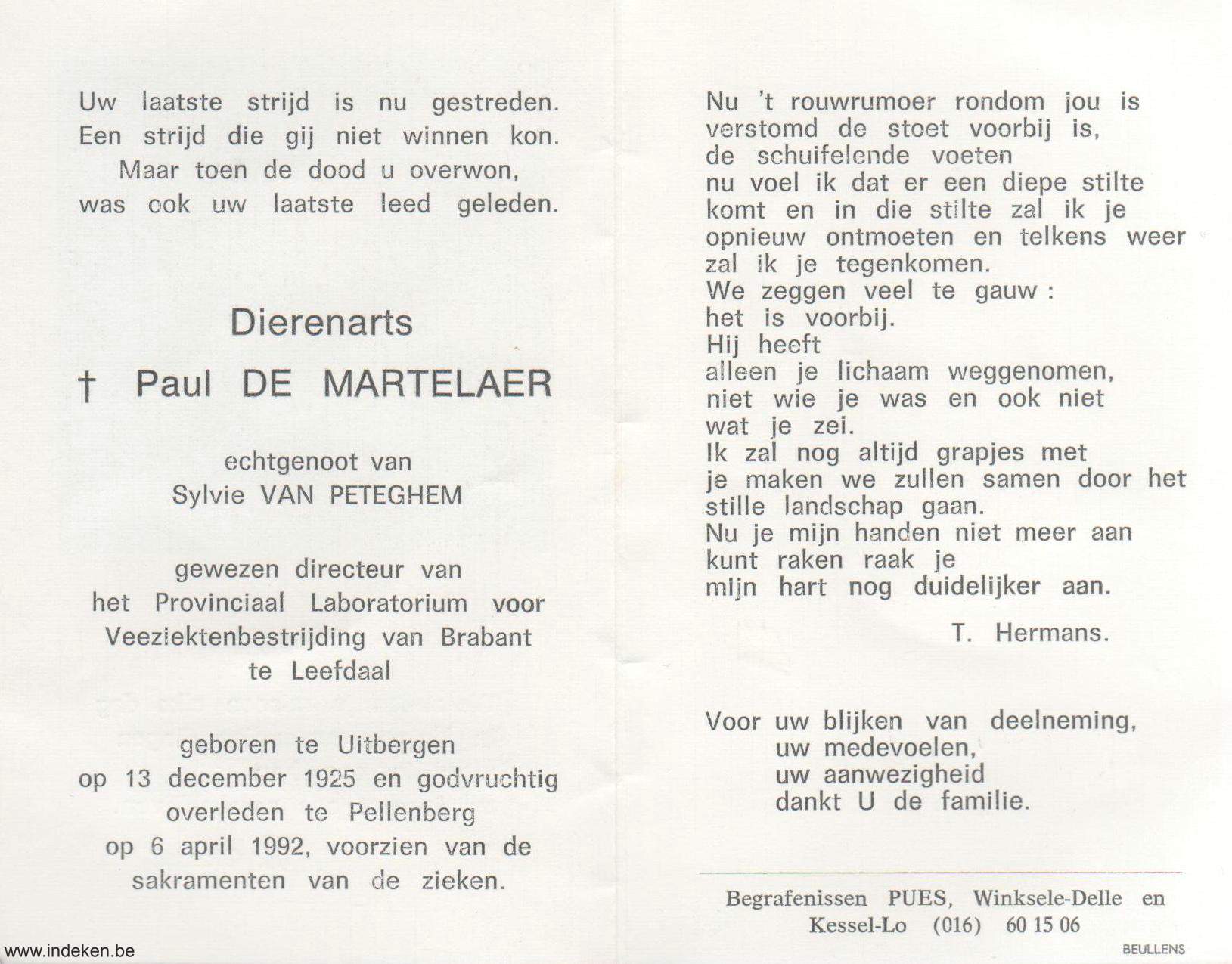 Paul De Martelaer