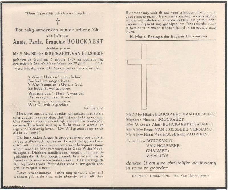 Annie Paula Francine Bouckaert