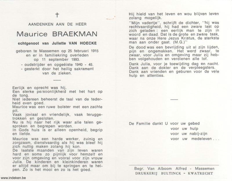 Maurice Braeckman