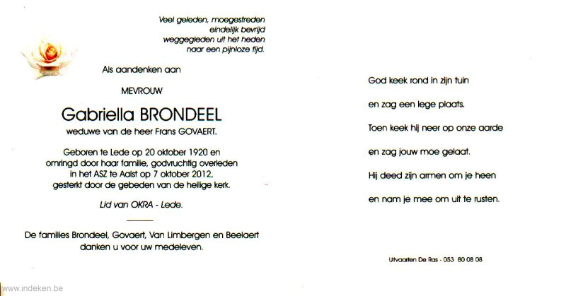 Gabriella Brondeel