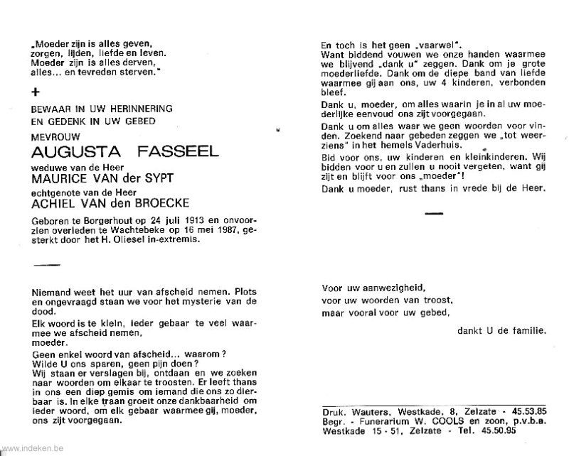 Augusta Fasseel