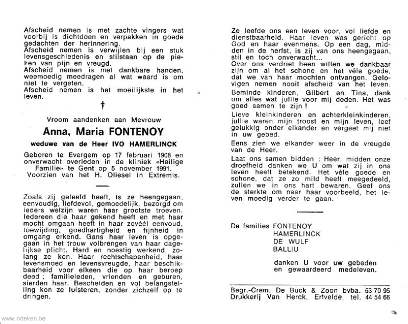 Anna Maria Fontenoy