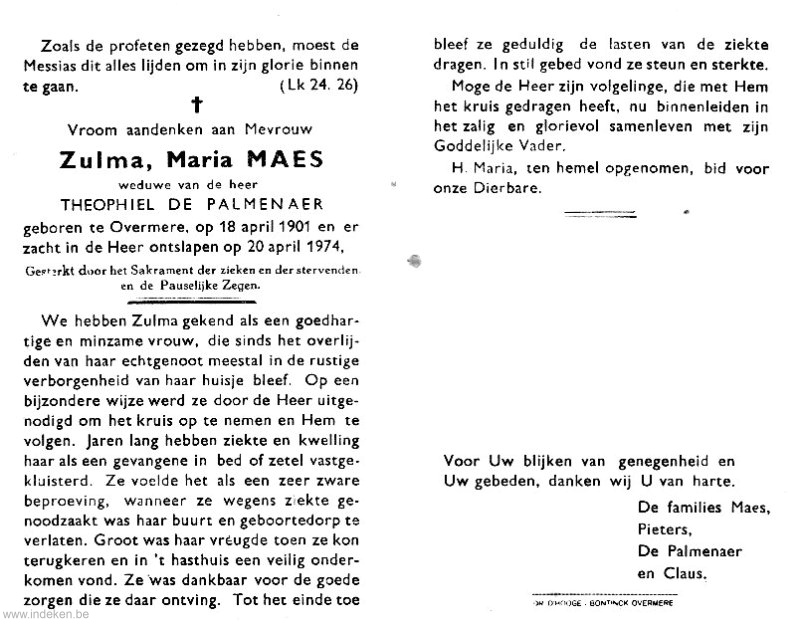 Zulma Maria Maes