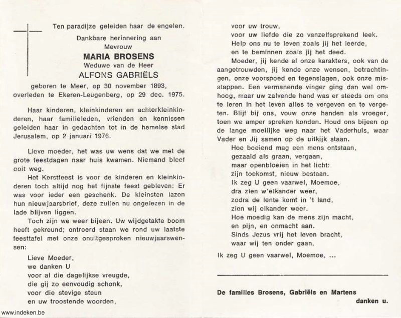 Maria Brosens