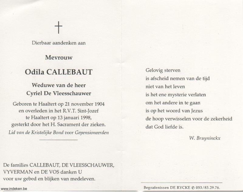 Odila callebaut