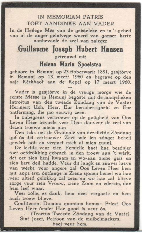 Guillaume Joseph Hubert Hansen