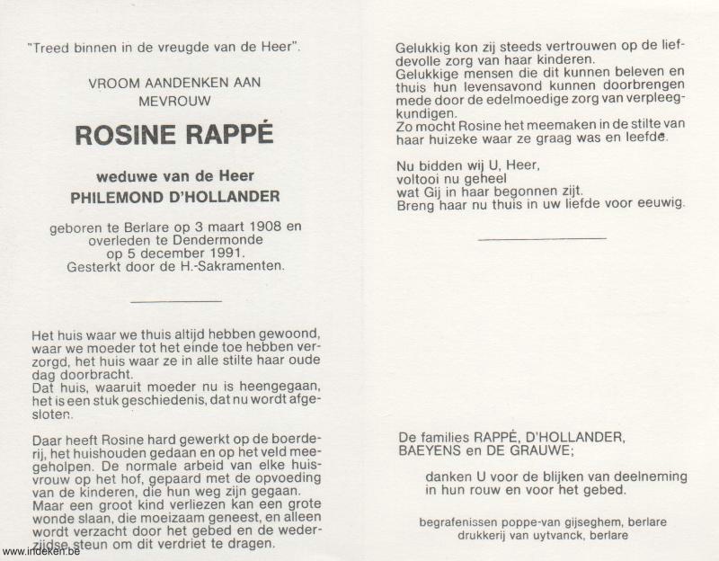 Rosine Rappé