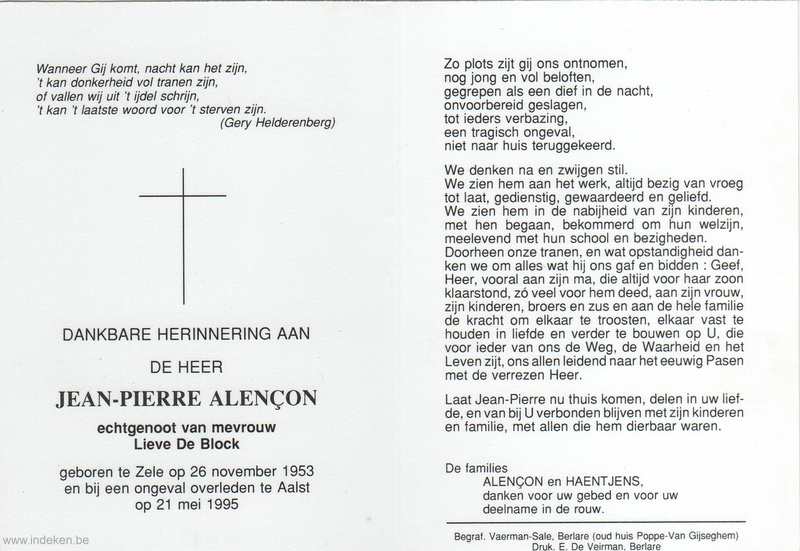 Jean Pierre Alençon