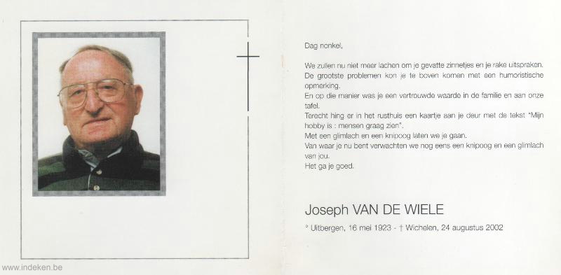 Joseph Van De Wiele