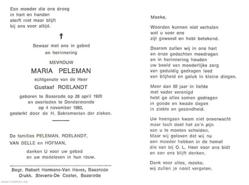 Maria Peleman
