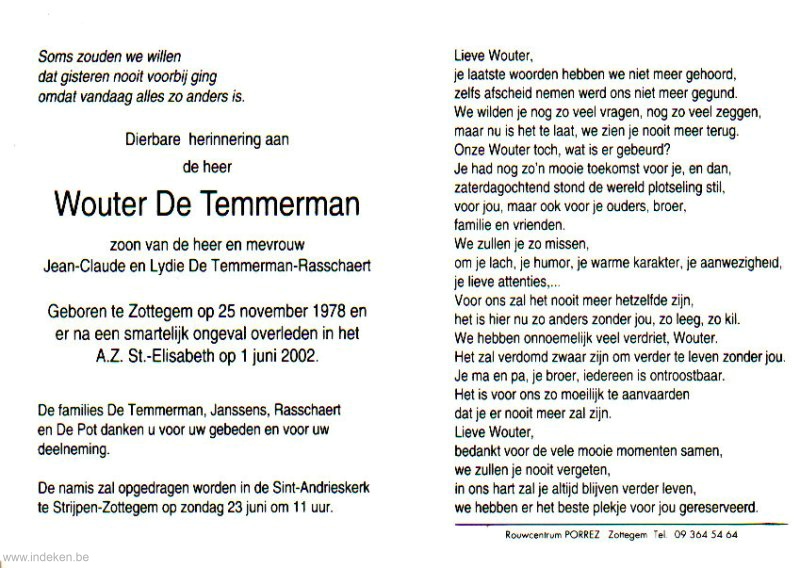 Wouter De Temmerman