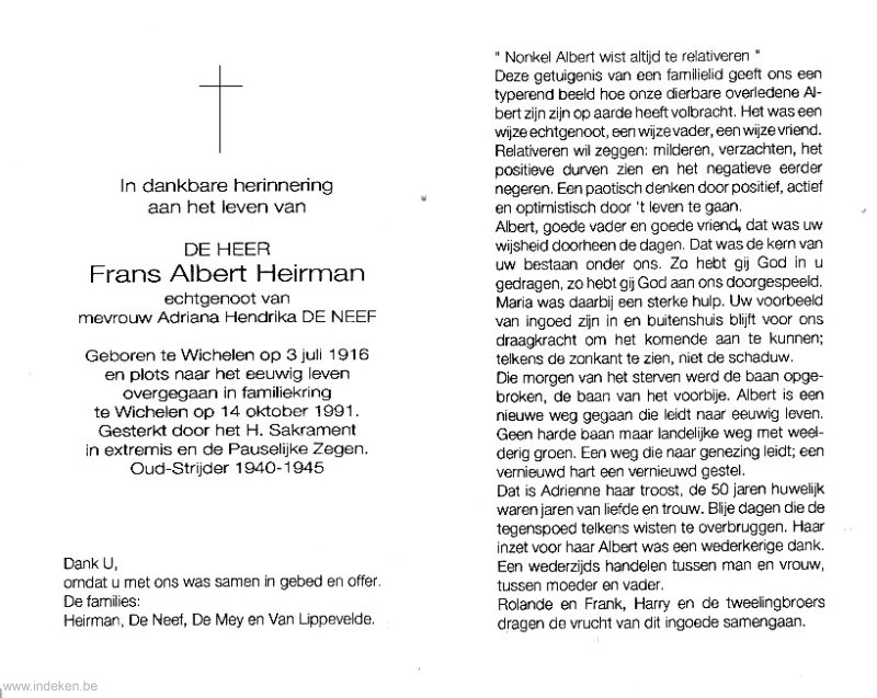 Frans Albert Heirman