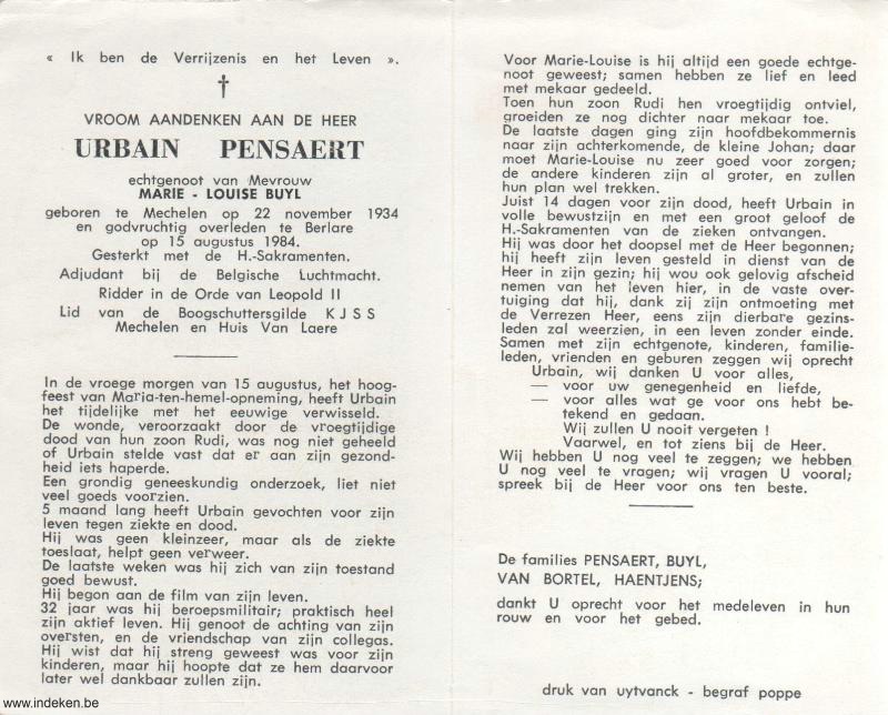 Urbain Pensaert