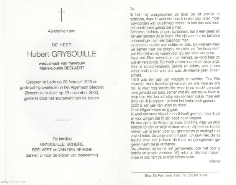 Hubert Grysouille
