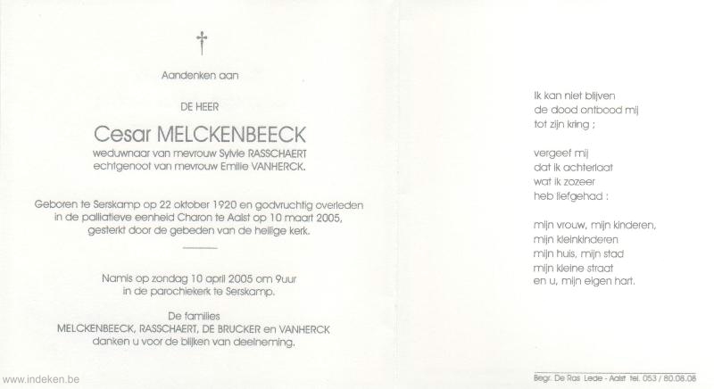 Cesar Melckenbeeck