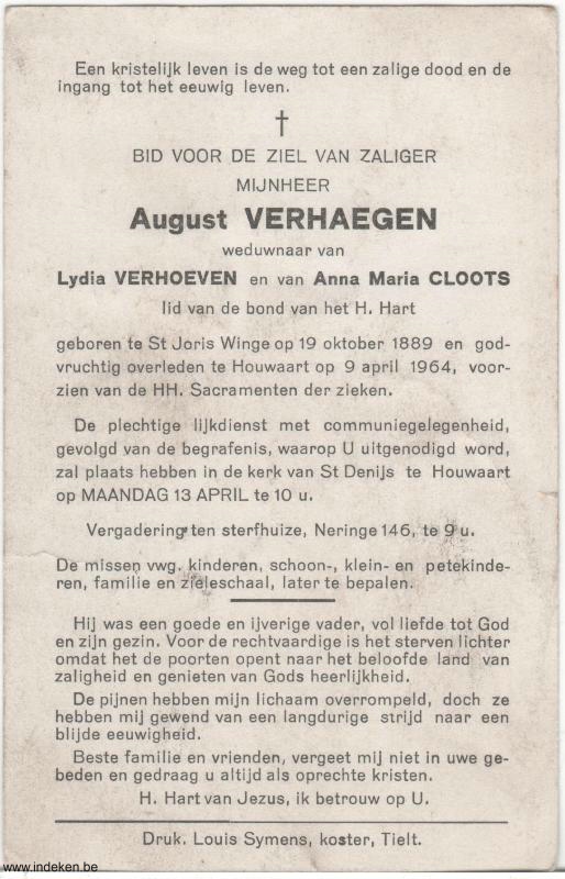 August Verhaegen