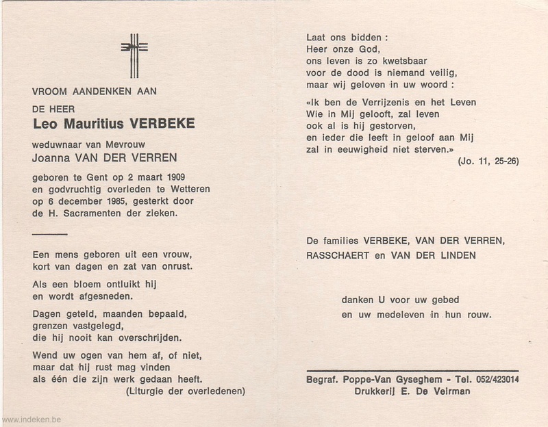 Leo Maurits Verbeke