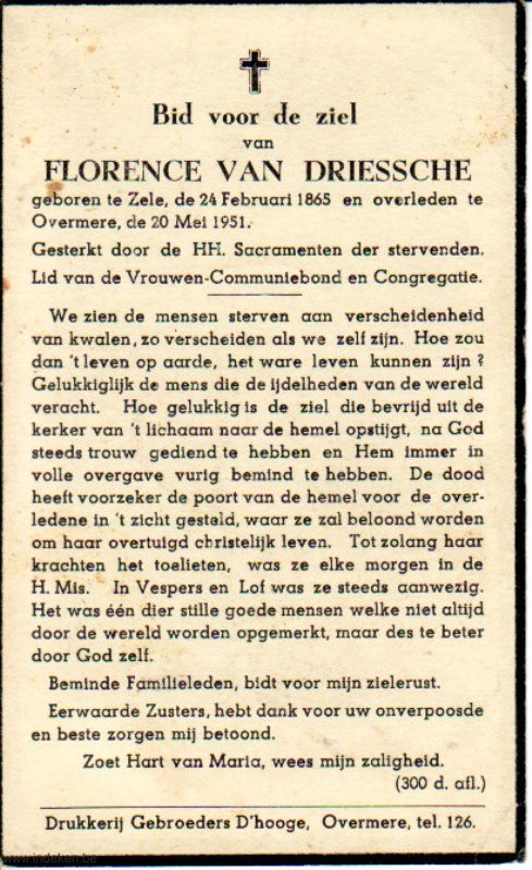 Florence Van Driessche