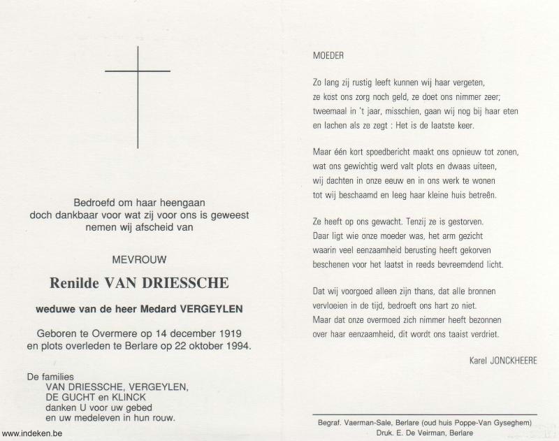 Renilde Van Driessche