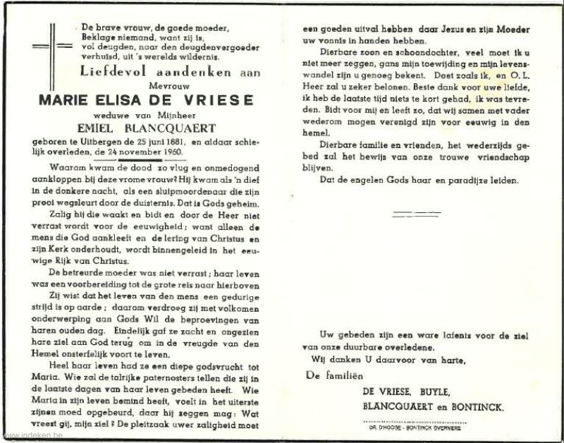 Marie Elisa De Vriese