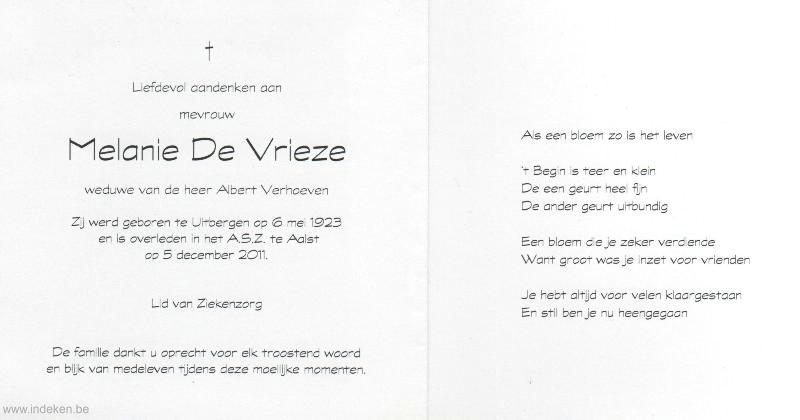 Melanie De Vrieze