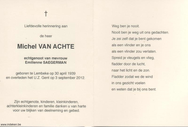 Michel Van Achte