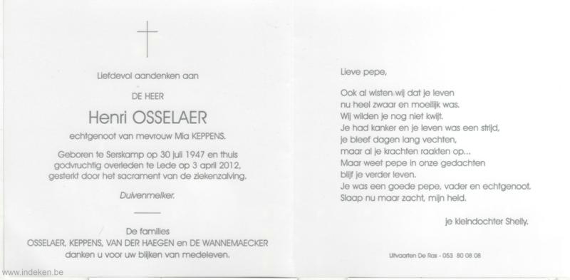 Henri Osselaer