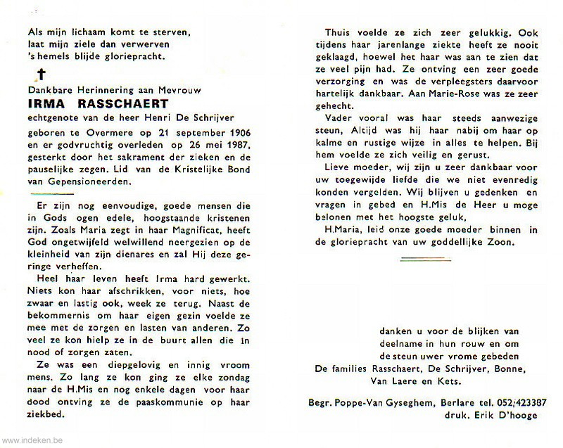 Irma Rasschaert