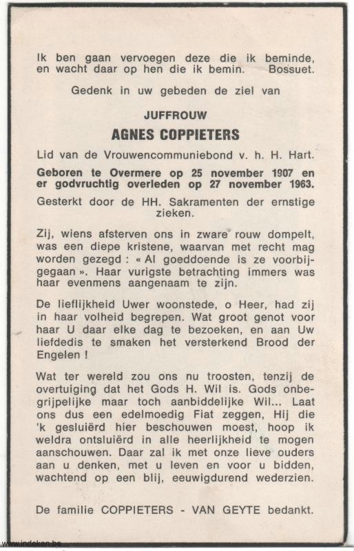Flora Agnes Coppieters
