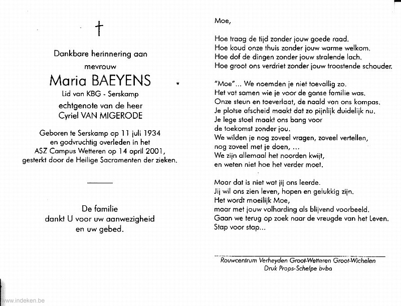 Maria Baeyens