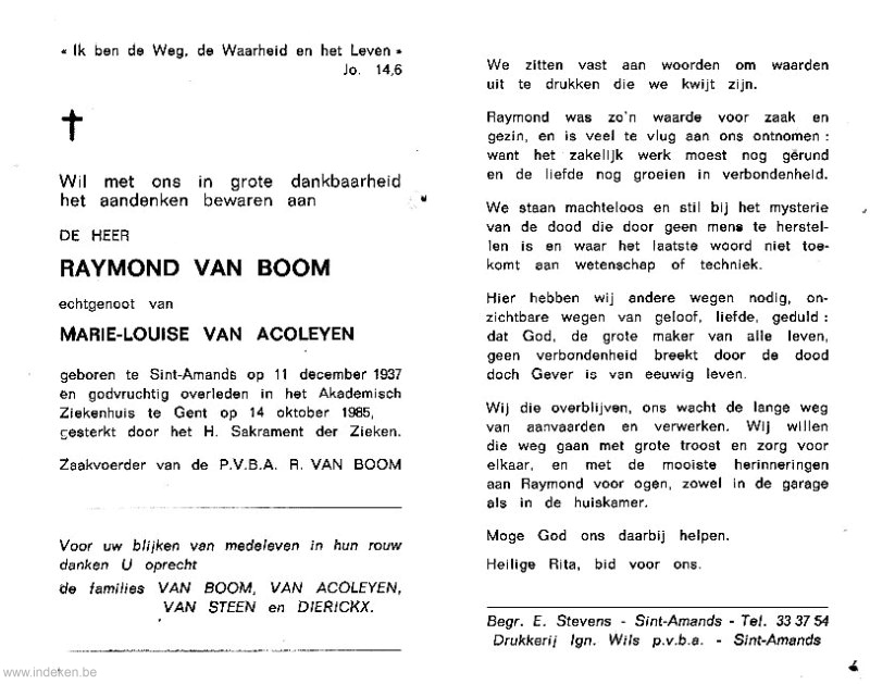 Raymond Van Boom