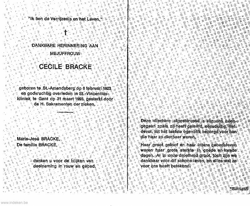 Cecile Bracke