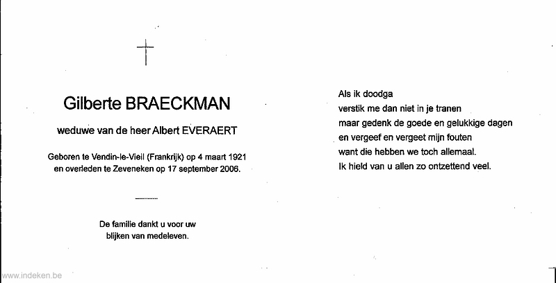 Gilberte Braeckman