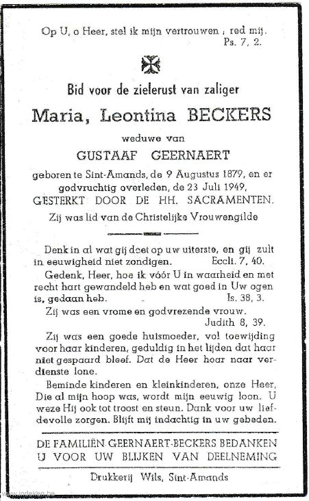 Maria Leonitina Beckers