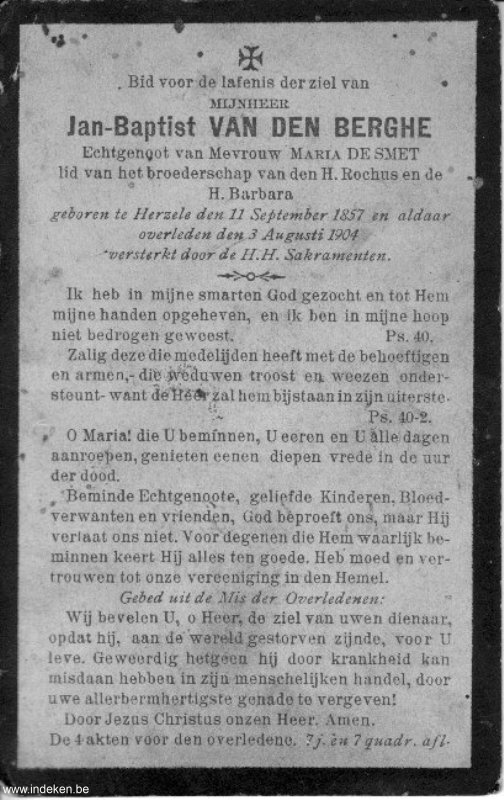 Jan Baptist Van Den Berghe
