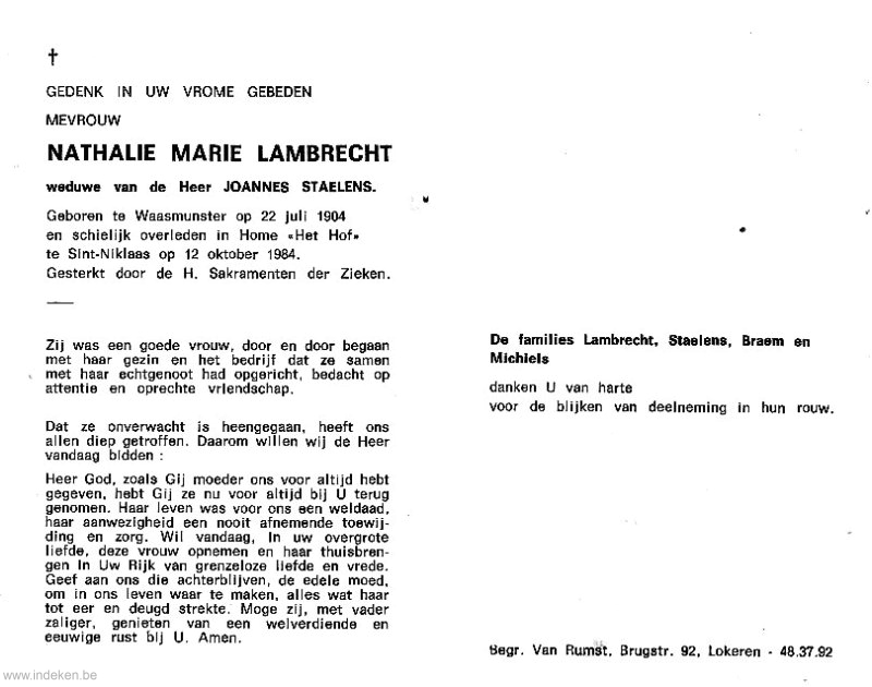 Nathalie Marie Lambrecht