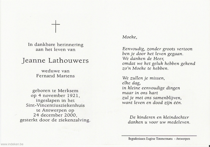 Jeanne Lathouwers