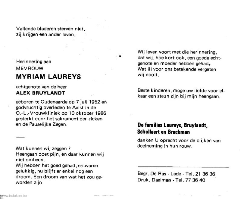 Myriam Laureys