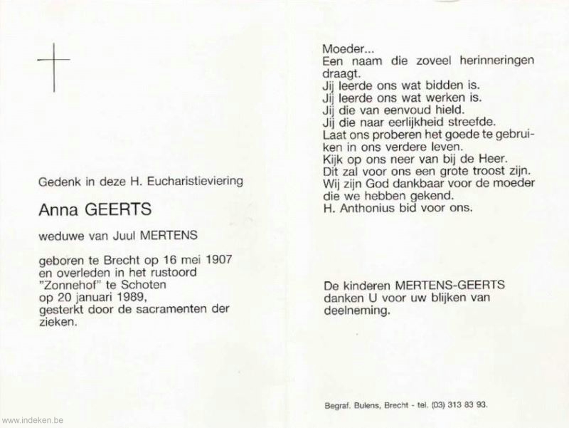 Anna Geerts