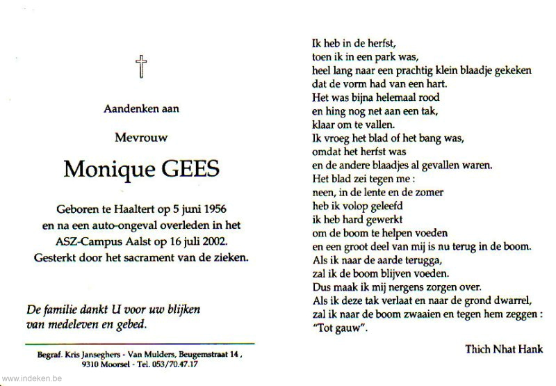 Monique Gees