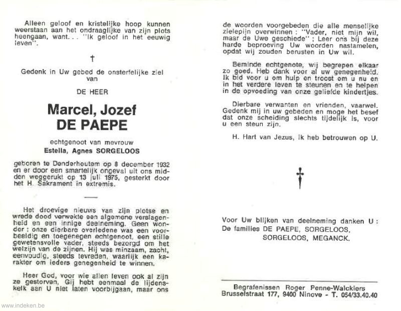 Marcel Jozef De Paepe
