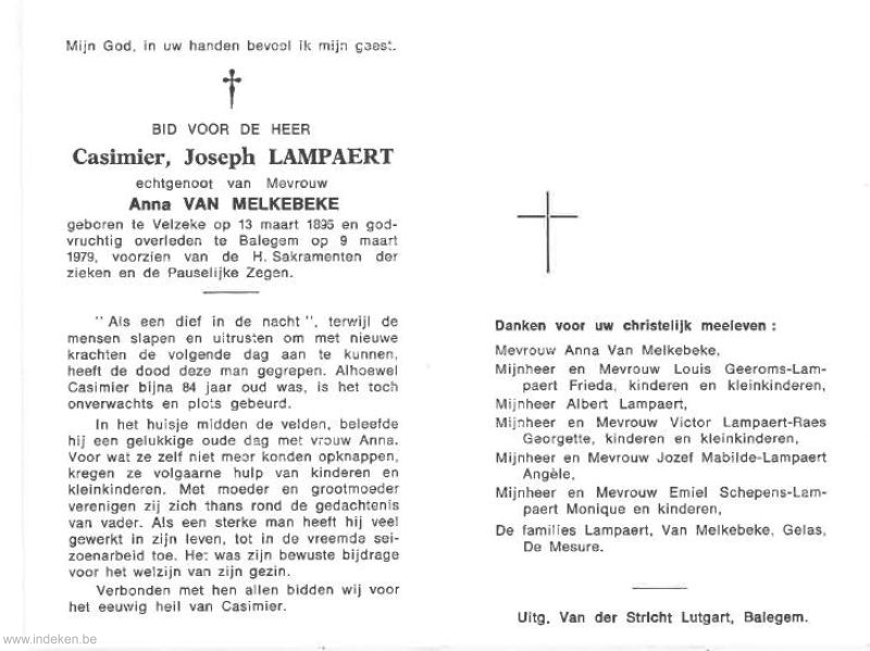 Casimir Joseph Lampaert