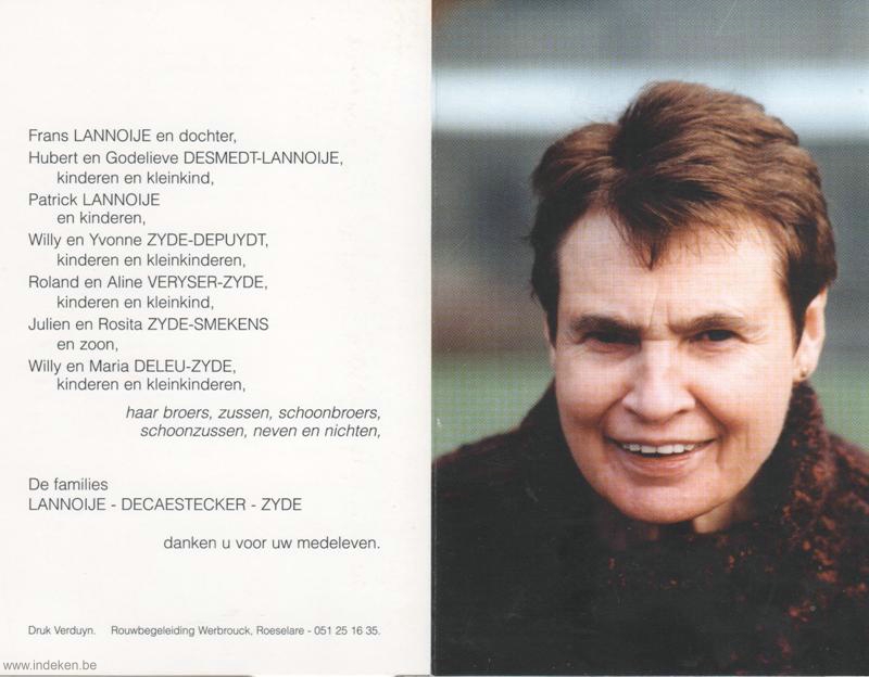 Marie Christine Lannoije