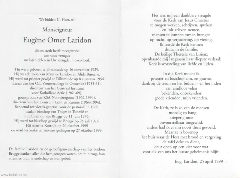Eugene Omer Laridon
