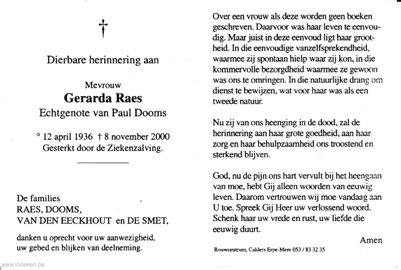 Gerarda Raes