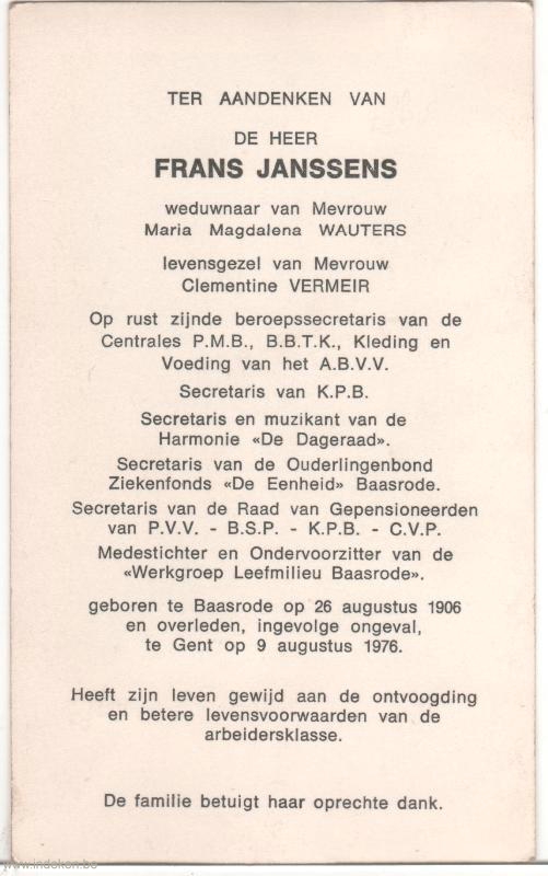 Frans Janssens
