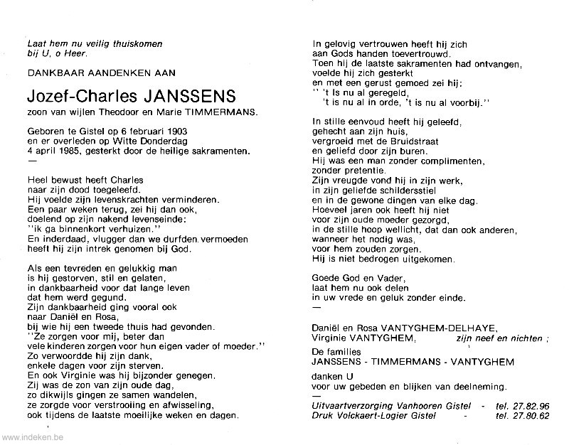 Jozef Charles Janssens