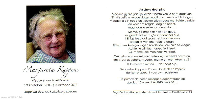 Margareta Kuppens