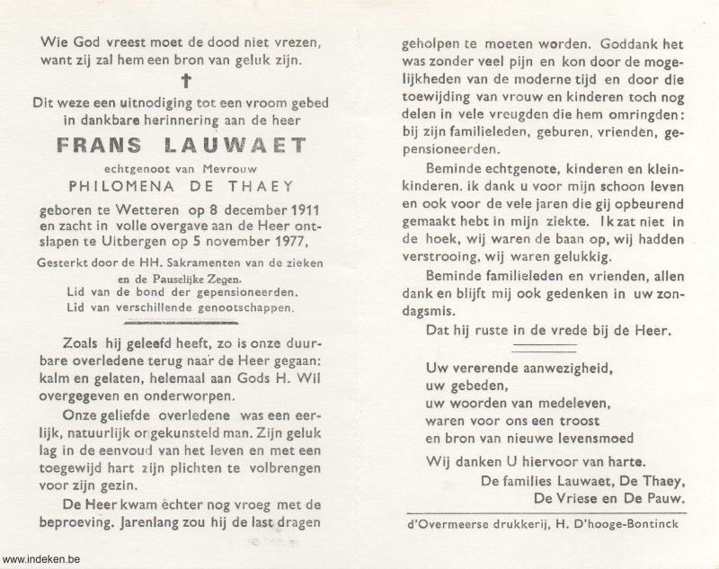 Frans Lauwaet