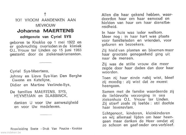 Johanna Maertens